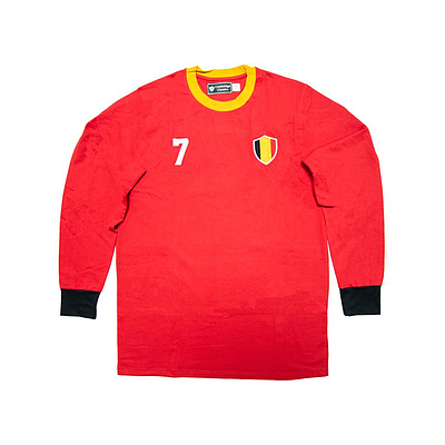 NTERNATIONAL FOOTBALL SHIRTS - BELGIUM  F/SLV